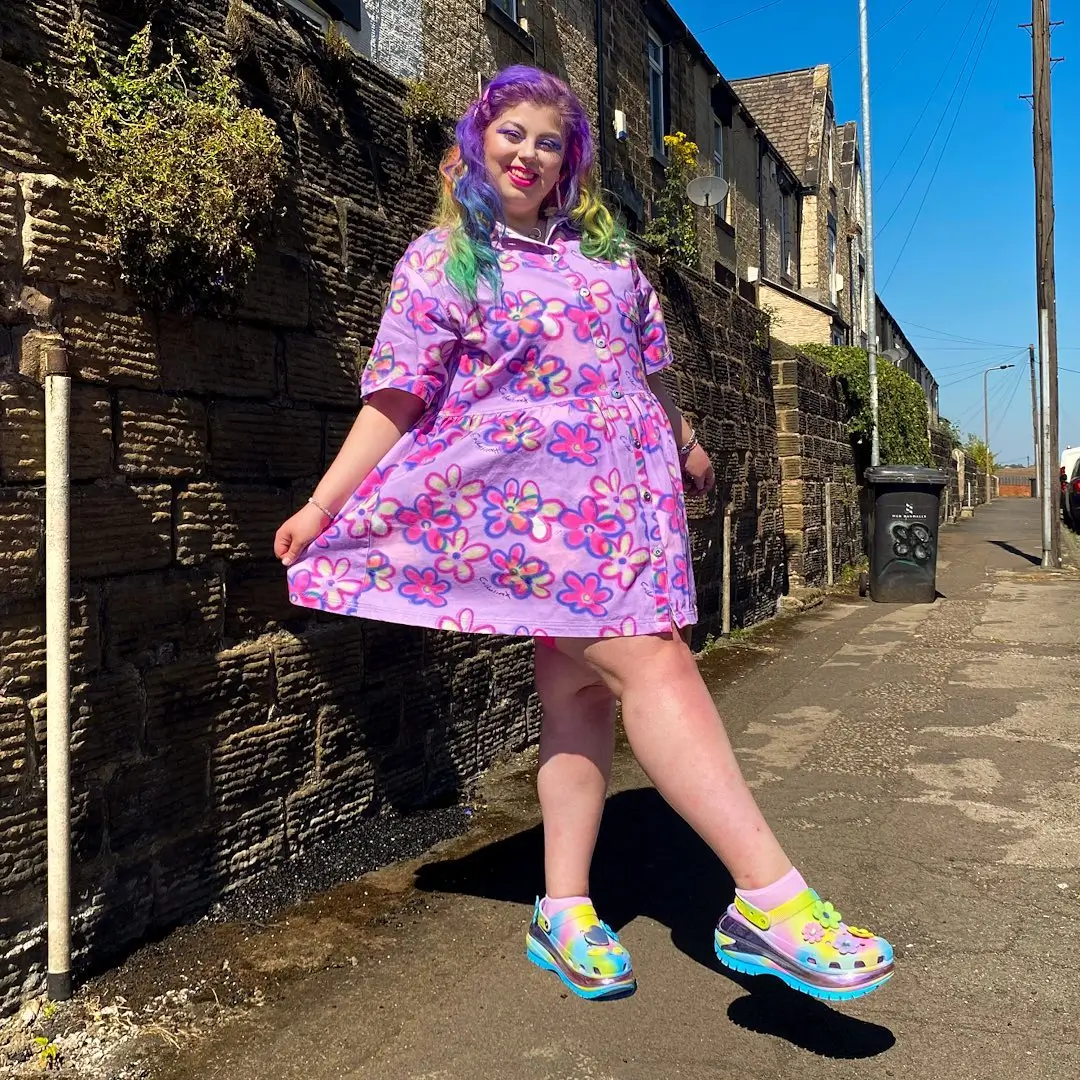 Plus Size Summer Outfits For Women 2026 Playful Mini Dress and Colorful Street Confidence