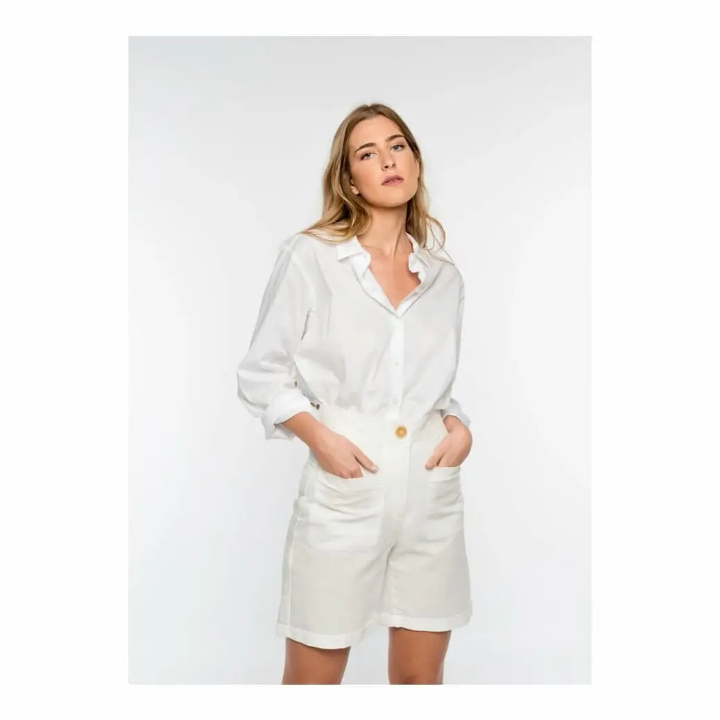 short outfits for women summer 2026 Soft Tailoring Meets Bare Legs Energy