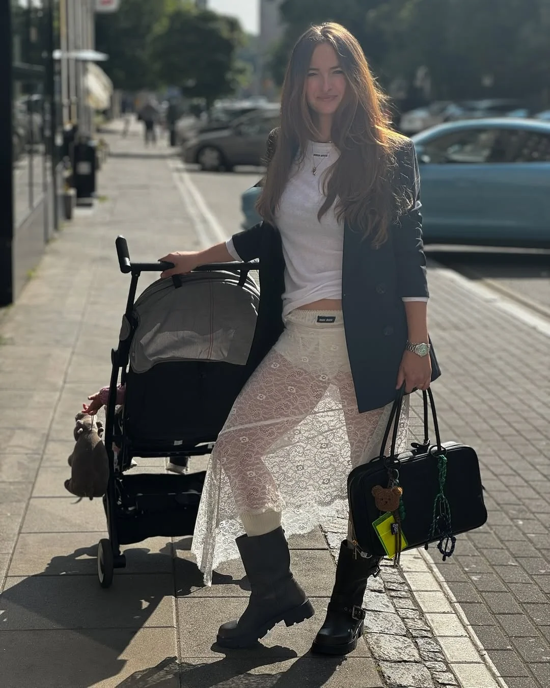 stylish mom outfits summer 2026 Soft Tailoring Meets Everyday Reality