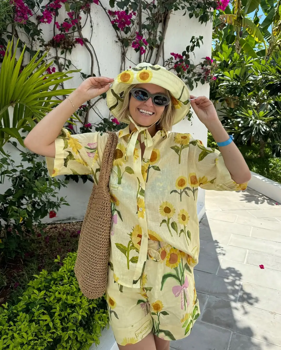 summer beach outfit women 2026 Sunwashed Florals and Soft Linen Ease