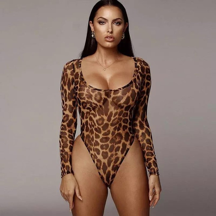 summer bodysuit outfits for women 2026 Leopard Print Bodysuit That Brings Back Bold Classics