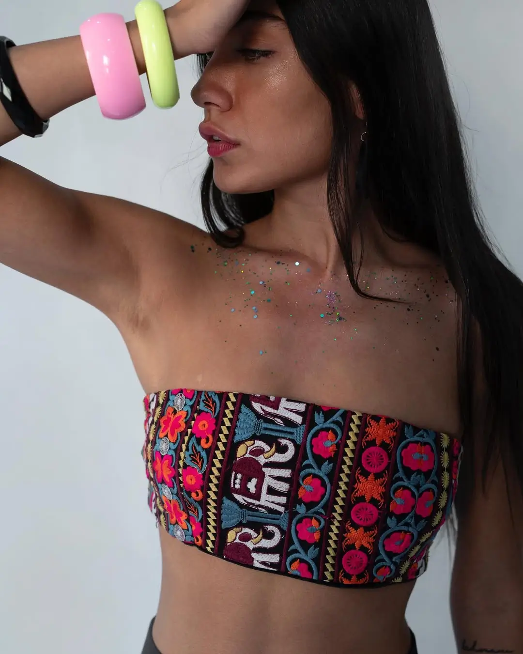 summer crop top outfits for women Statement Bandeau Energy with a Playful Edge