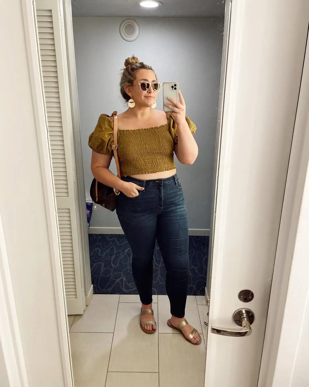 summer crop top outfits for women Smocked Crop Top That Celebrates Everyday Comfort