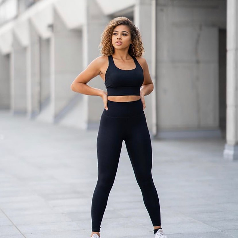 summer gym for women 2026 Classic Black Sets That Never Miss