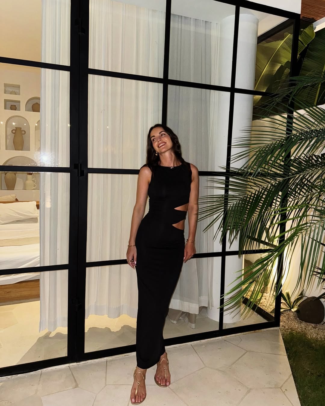 summer night going out outfits 2026 Minimalist Black Dress That Carries You Through Dinner Plans