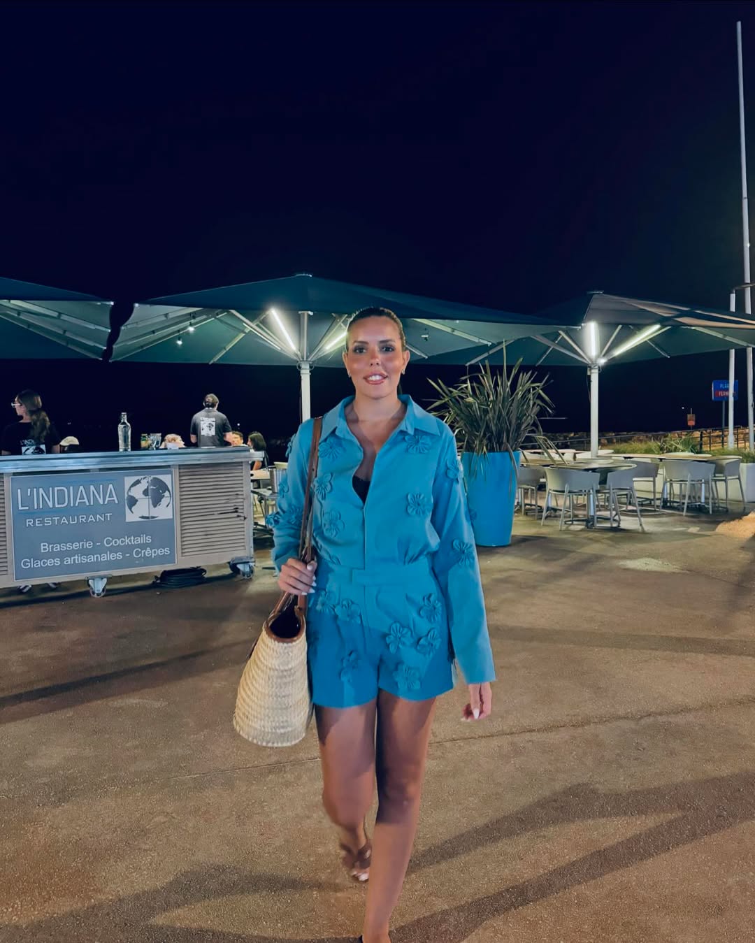 summer night going out outfits 2026 Playful Statement Set for Outdoor Night Scenes