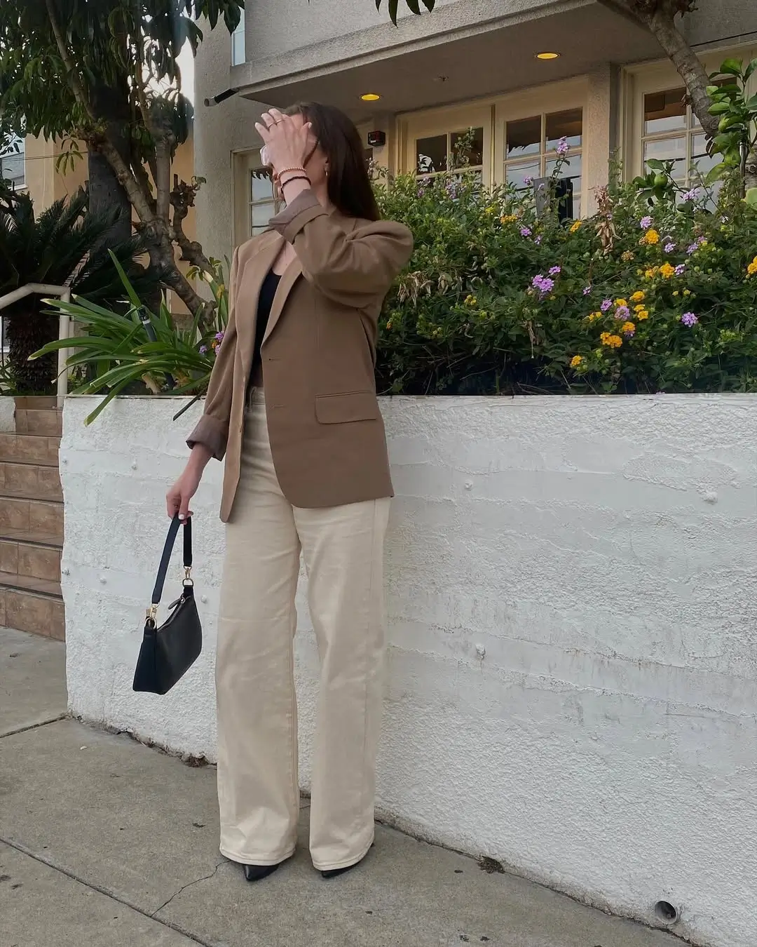 summer old money outfit for women Relaxed Layers with Earthy Tones