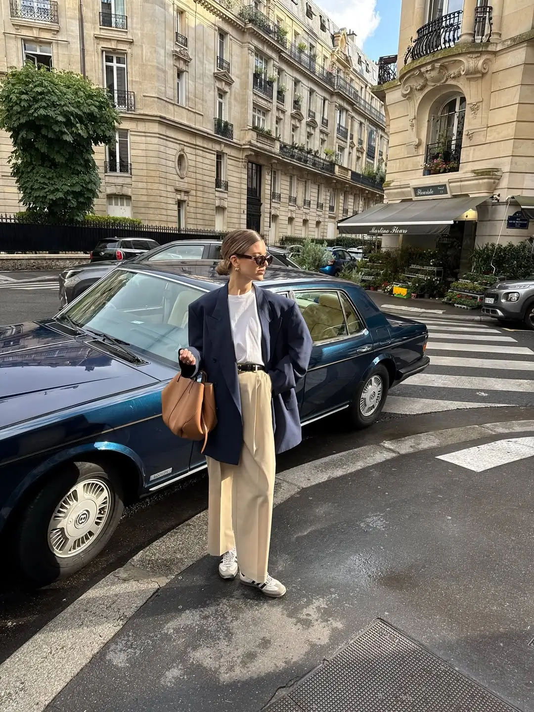 summer old money outfit for women Relaxed Tailoring with a Parisian Edge