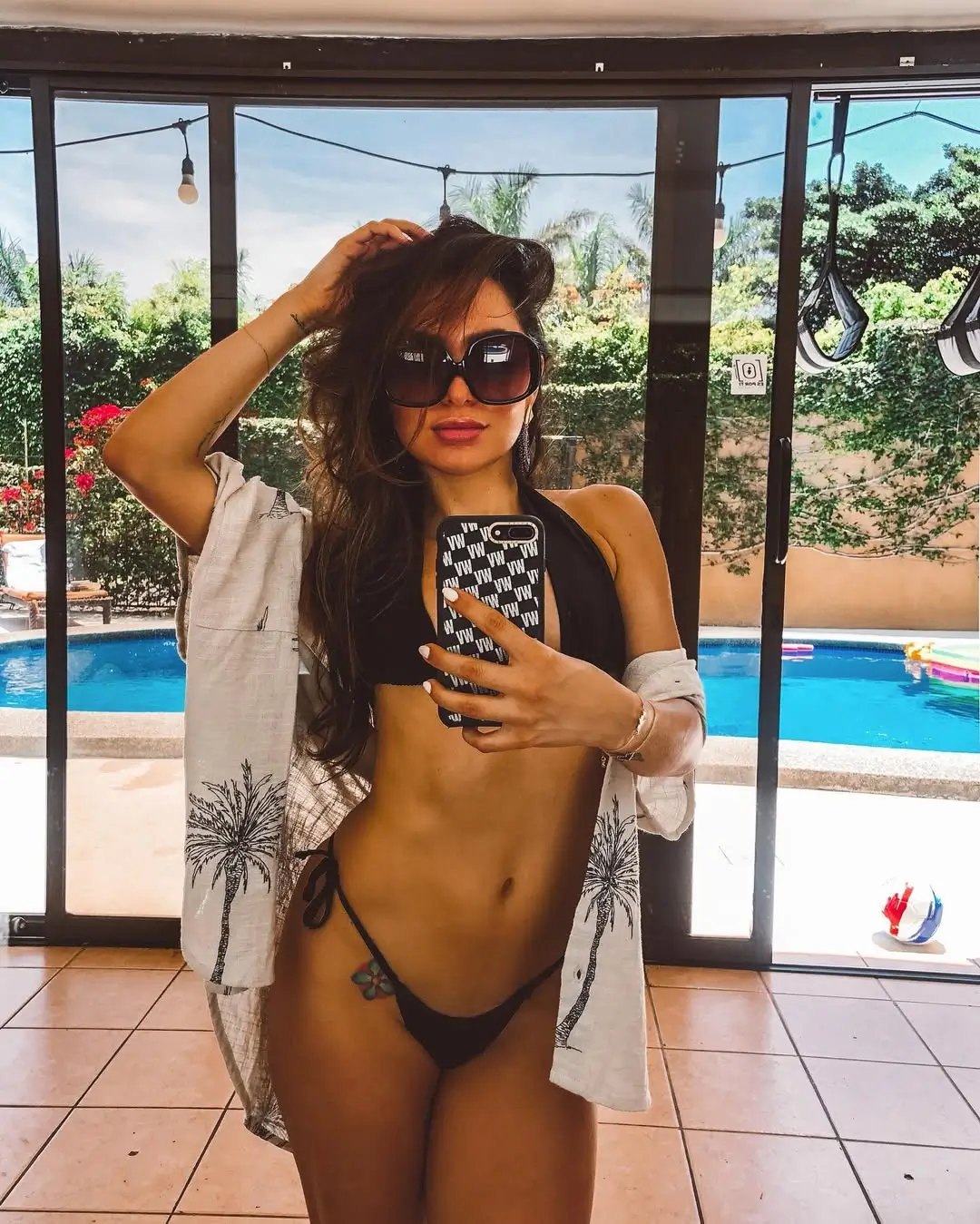 summer pool party outfits for women Black Minimalism with a Hint of Edge