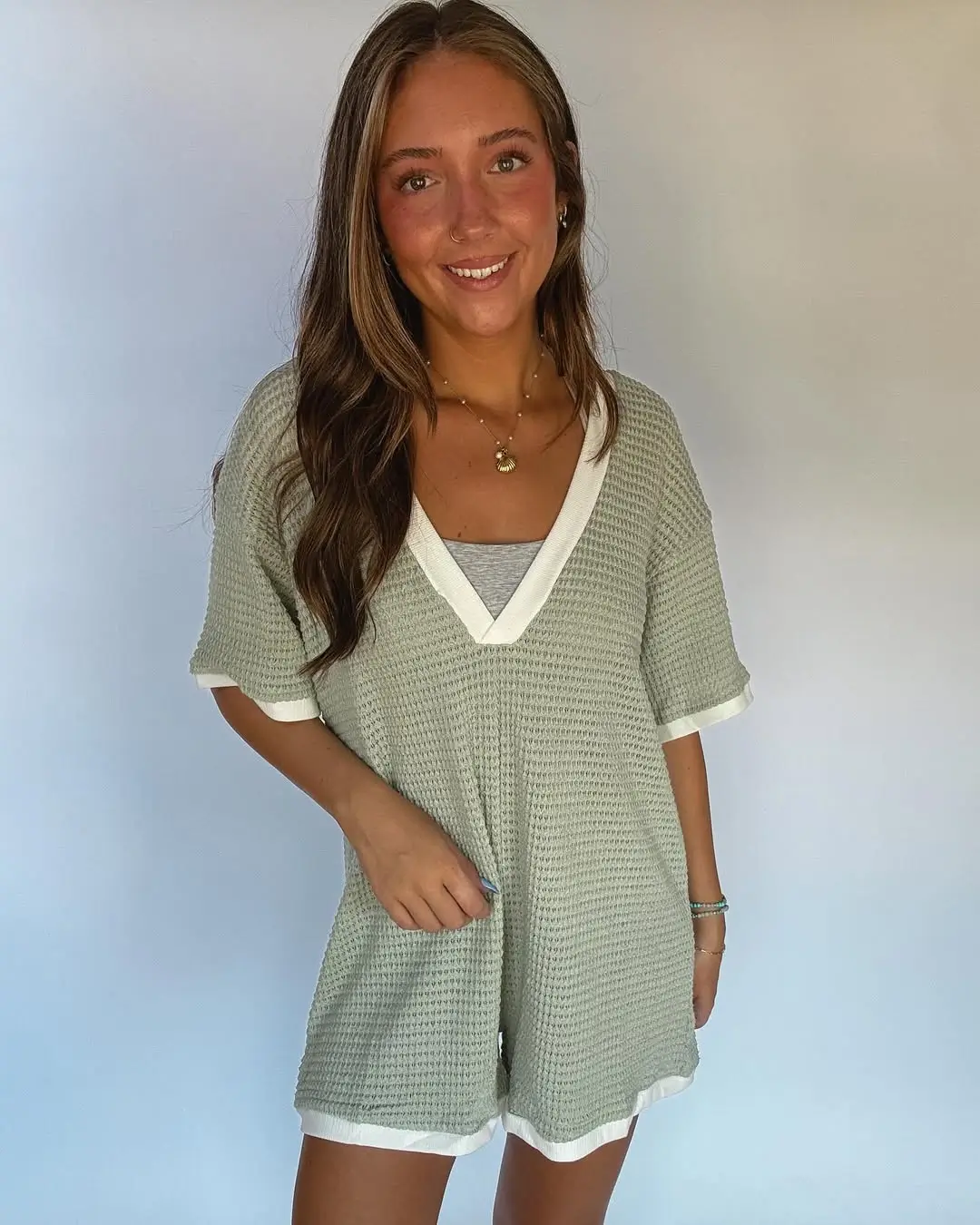 Summer Romper Outfits For Women 2026 Textured Neutrals That Feel Soft and Understated