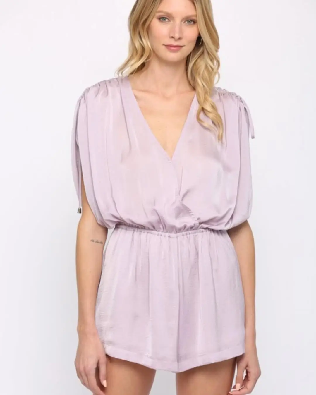 Summer Romper Outfits For Women 2026 Soft Lilac Volume That Feels Light and Romantic