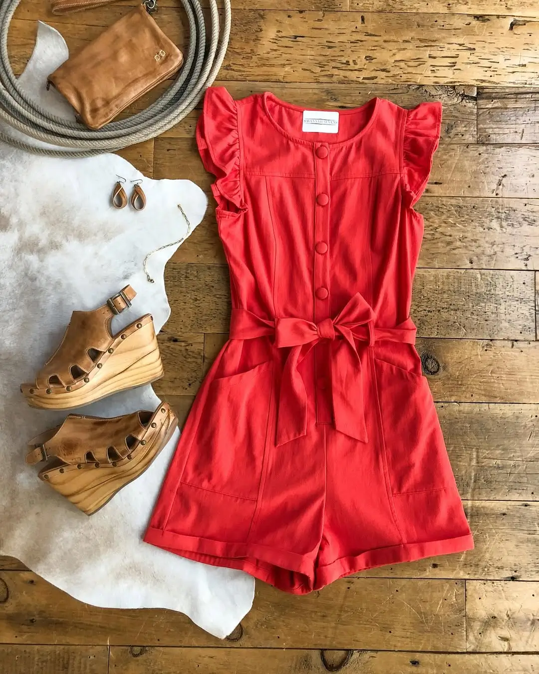 Summer Romper Outfits For Women 2026 Bold Red Statement That Instantly Lifts Your Mood