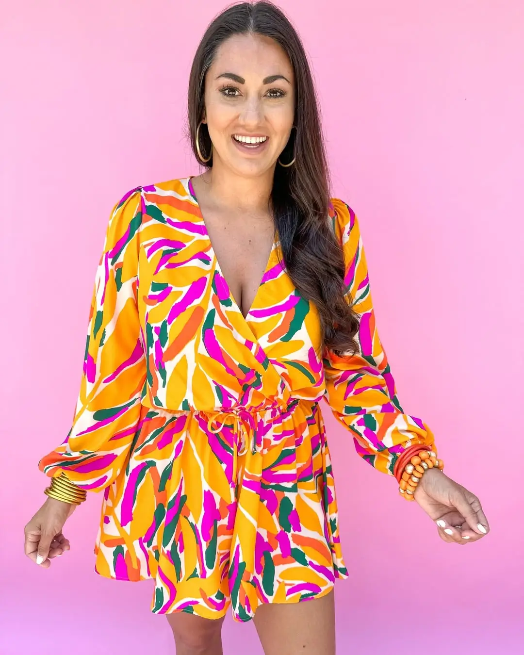 Summer Romper Outfits For Women 2026 Colorful Print That Feels Like Pure Summer Energy