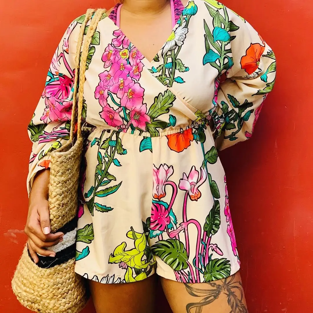 Summer Romper Outfits For Women 2026 Tropical Floral Mood Made for Warm Escapes
