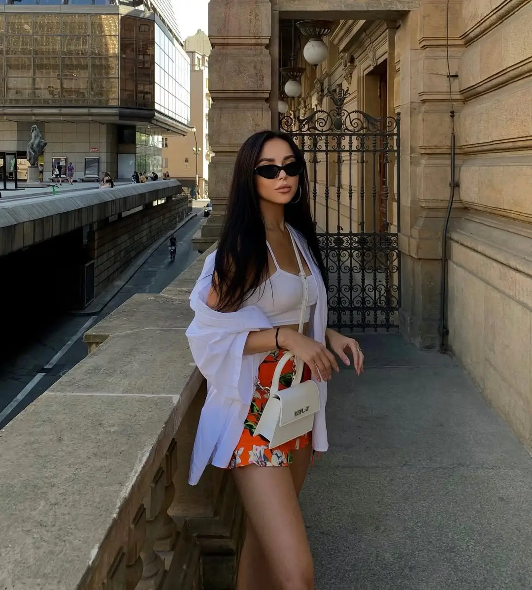 summer skirt outfits 2026 Playful Mini Skirt Energy with a Polished Twist