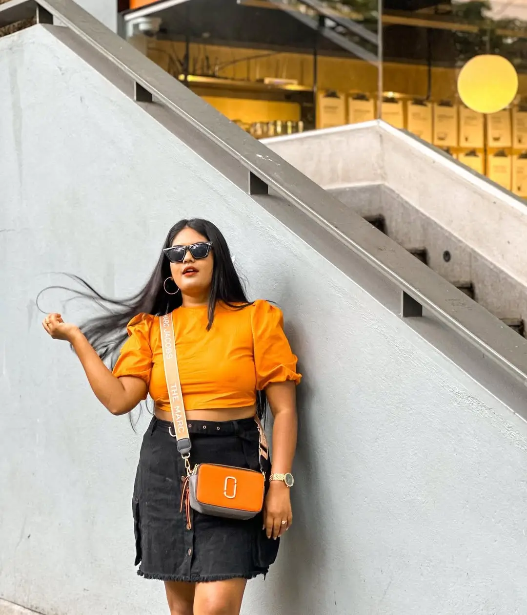 summer skirt outfits 2026 Bold Color Contrast with a Modern Casual Edge