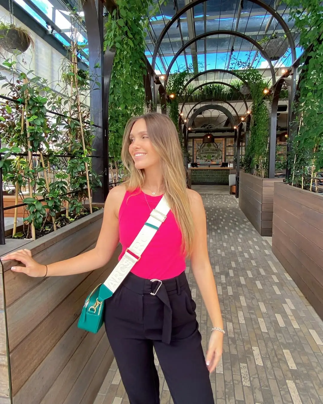 summer work outfits for the office 2026 Bright Top and Pants