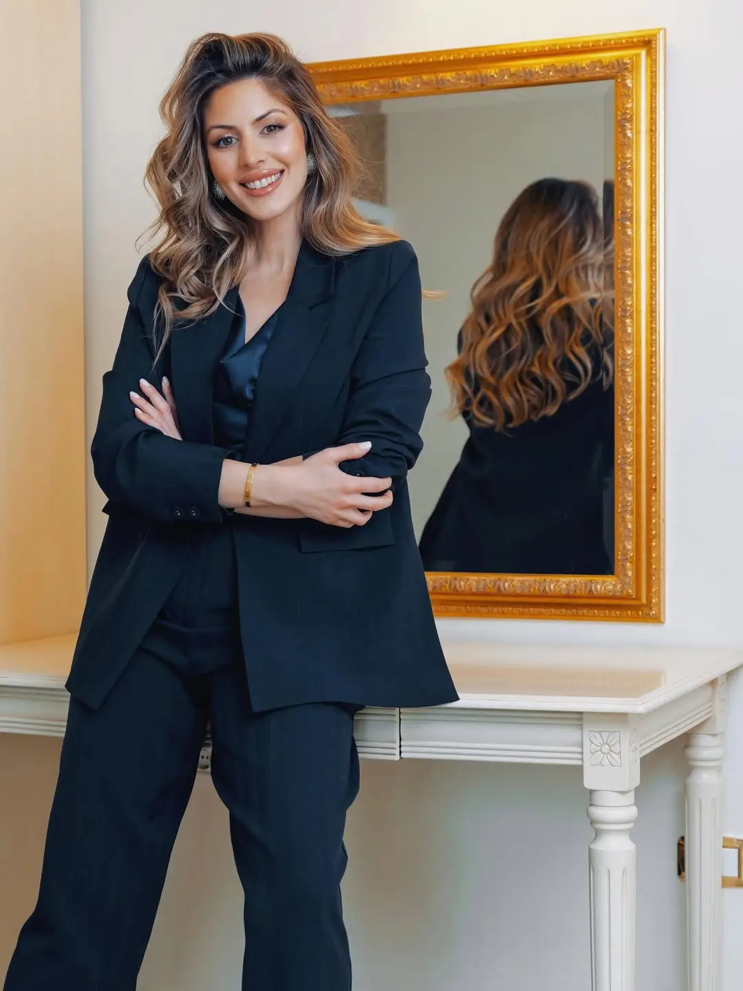 summer work outfits for the office 2026 Black Suit