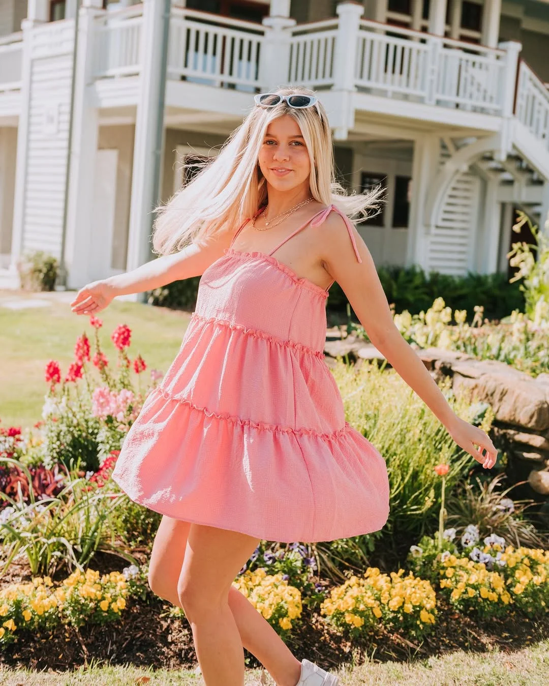 summer sundresses for women 2026 Bubble Hem Energy - When Cute Turns Into a Statement