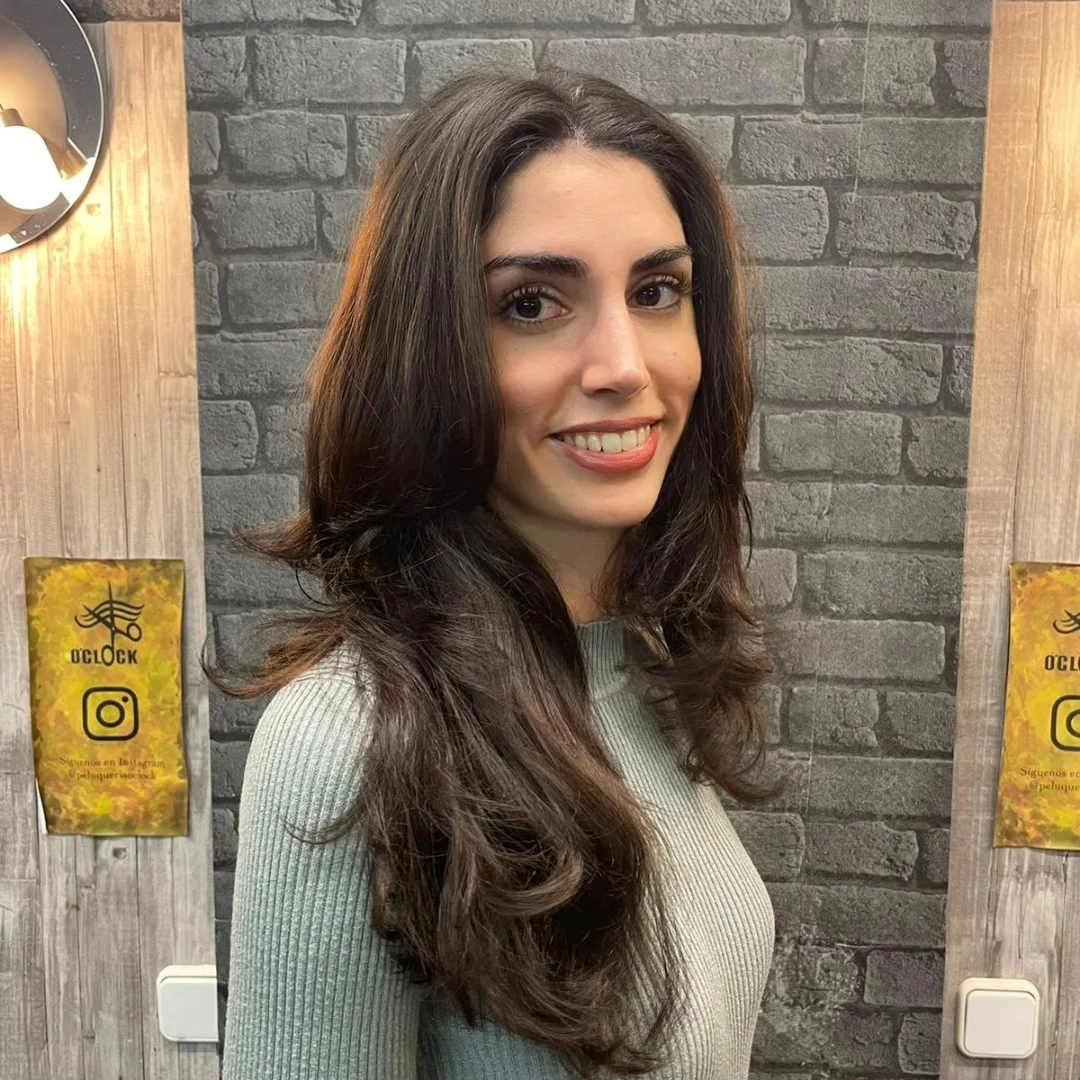 chic summer haircuts for long hair 2026 Classic Brunette Blowout With Face-Framing Layers