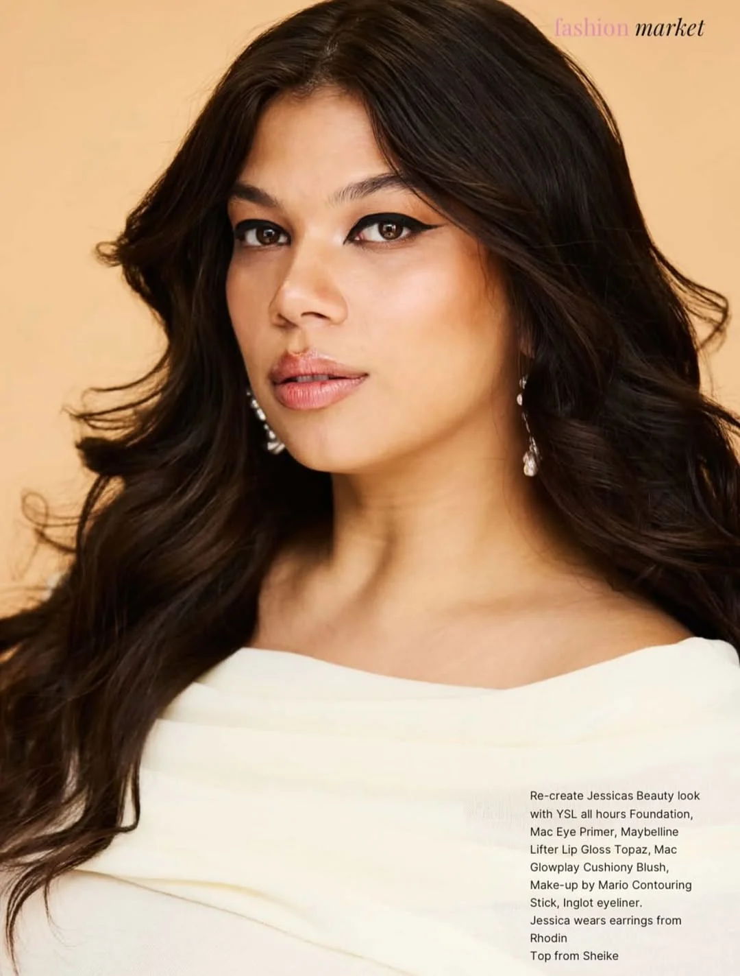 effortless summer haircuts for plus size women 2026 Glossy Hollywood Waves With Soft Volume