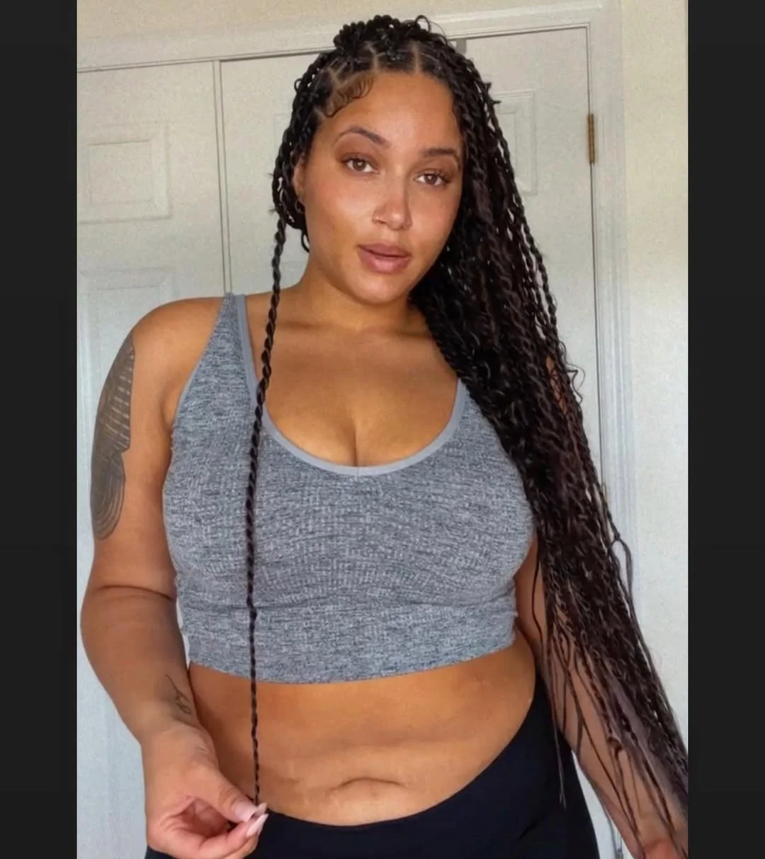 effortless summer haircuts for plus size women 2026 Extra-Long Twist Braids With Effortless Movement