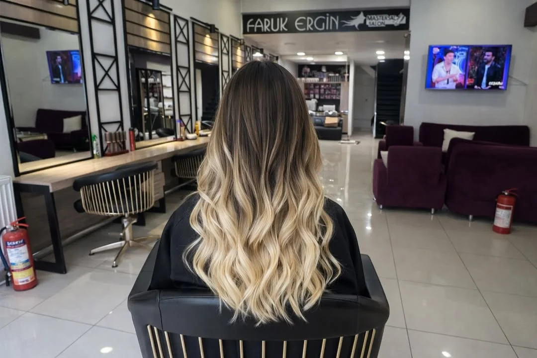 flattering summer ombre hair color 2026 Classic Brunette to Creamy Blonde Salon Blend