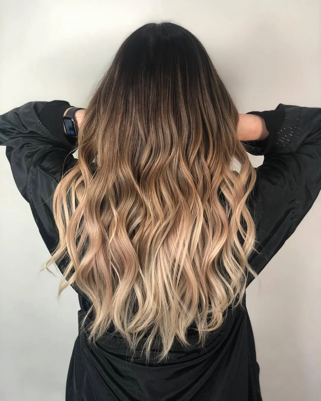 flattering summer ombre hair color 2026 Soft Blonde Ombre with Natural Beachy Texture