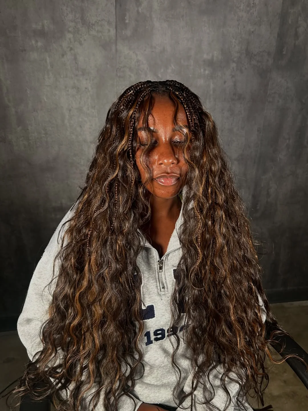 intricate summer braids hairstyle 2026 Loose Bohemian Waves With Hidden Accent Braids