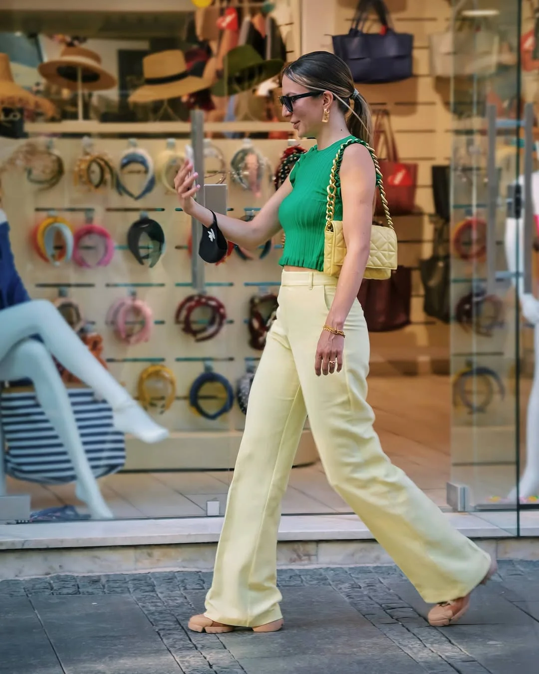 june outfits ideas 2026 Fresh Green and Butter Yellow Color Pairings Taking Over Summer 2026