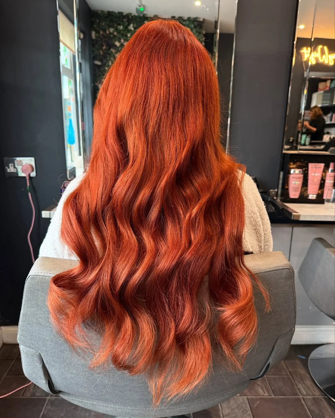 modern summer auburn hair color 2026 Bright Copper Auburn With Sunset Shine