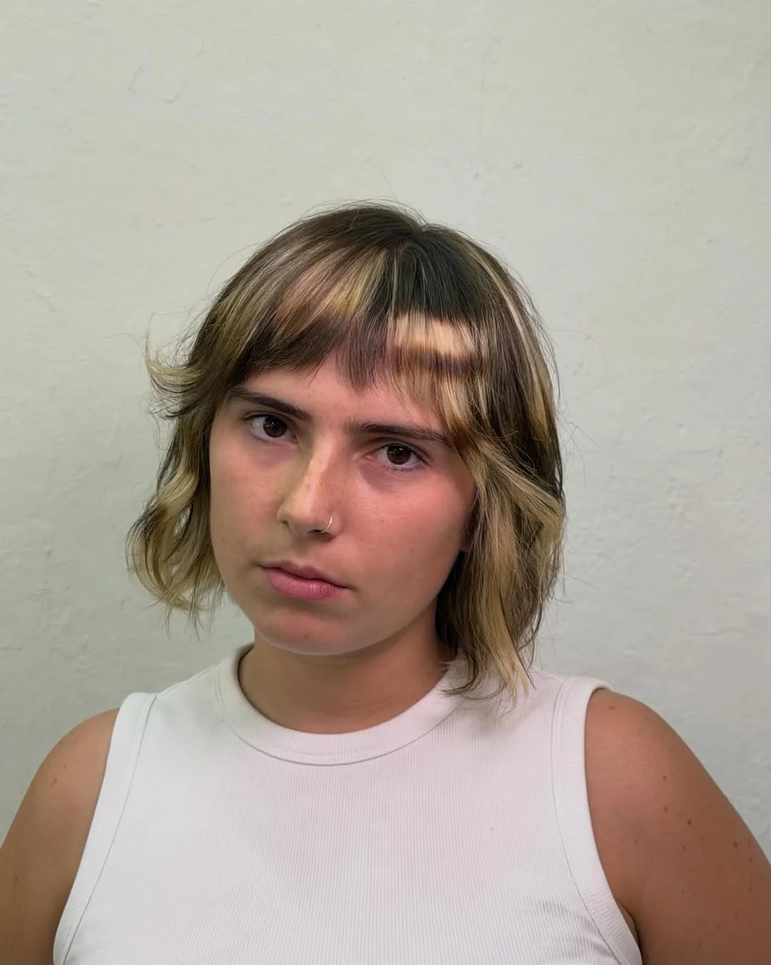 must-try summer haircut 2026 Messy Micro Bob with Piecey Fringe