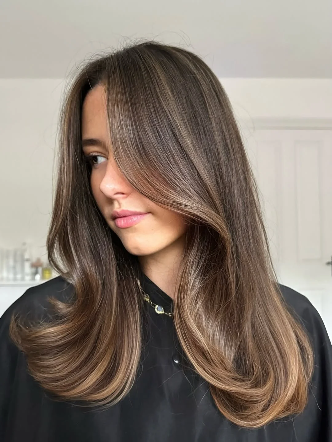summer hair color ideas to inspire you 2026 Dimensional mocha lengths with blended ribbons
