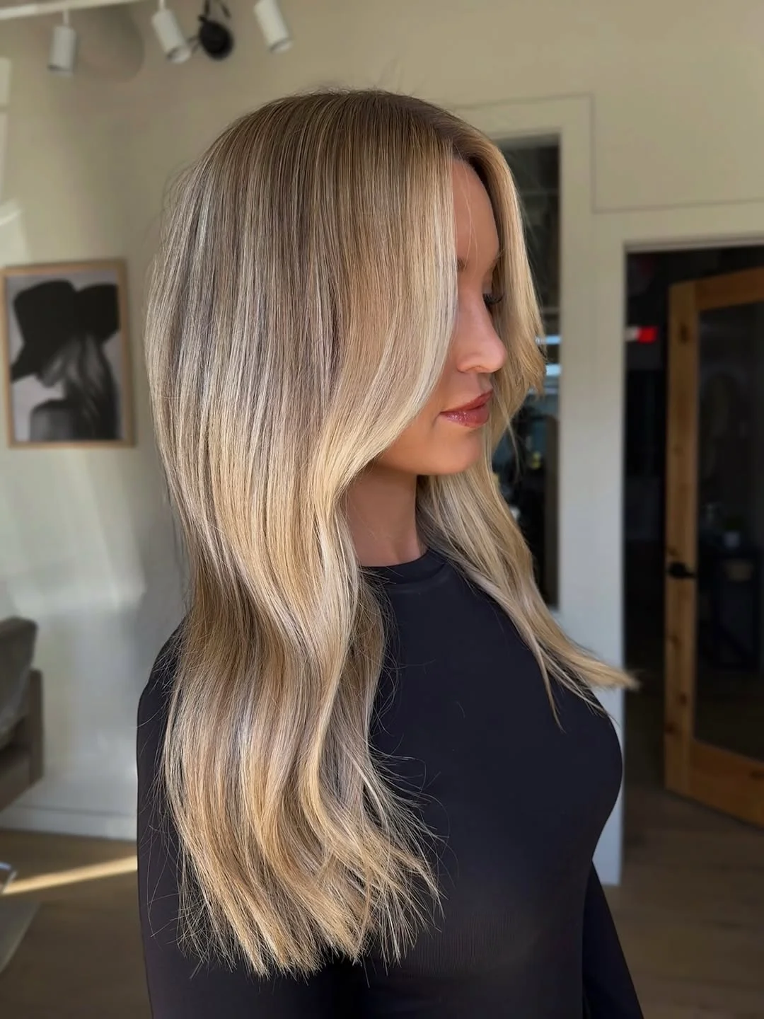 pretty summer honey blonde hair color 2026 Cool Honey Blonde Melt With Bright Face-Framing Pieces