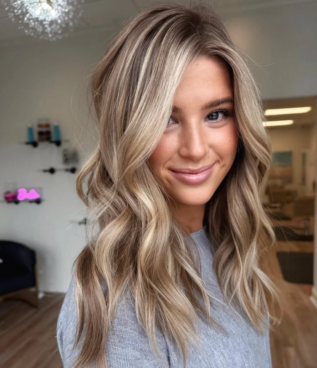 pretty summer honey blonde hair color 2026 Cool Beige Honey Blonde With Lived-In Dimension