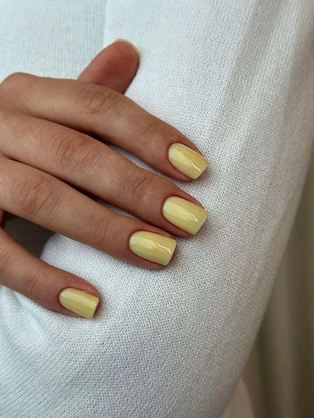 short gel nails summer 2026 Butter Yellow Nails That Feel Like Summer Sunshine