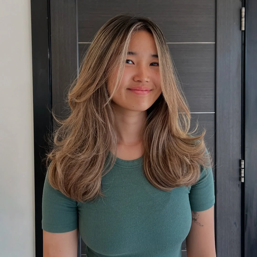 summer hair color ideas to inspire you 2026 Soft Beige Brunette Layers - The New Neutral Glow