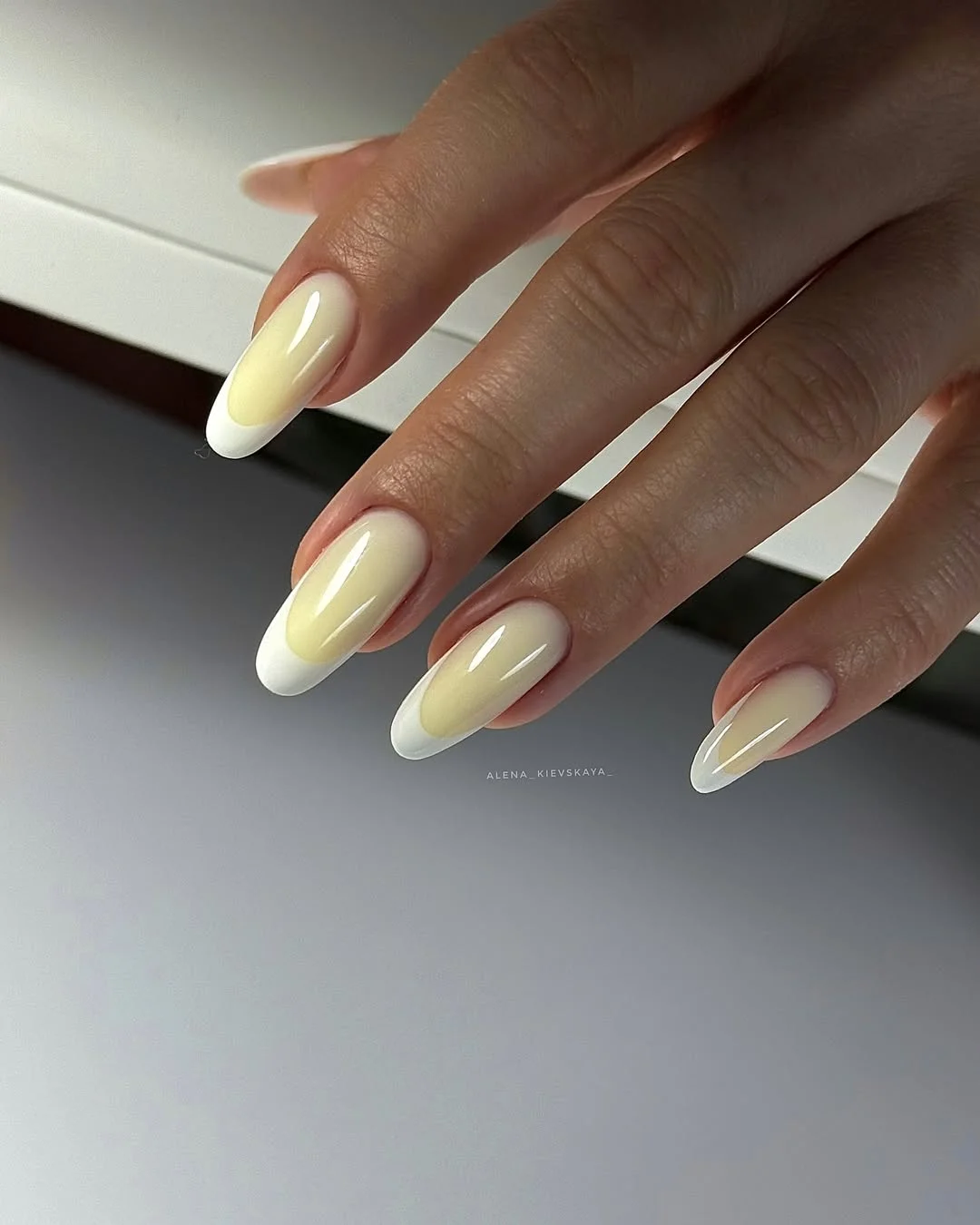 summer manicure color ideas 2026 Vanilla Cream Ombre Nails for Quiet Luxury Summer Looks