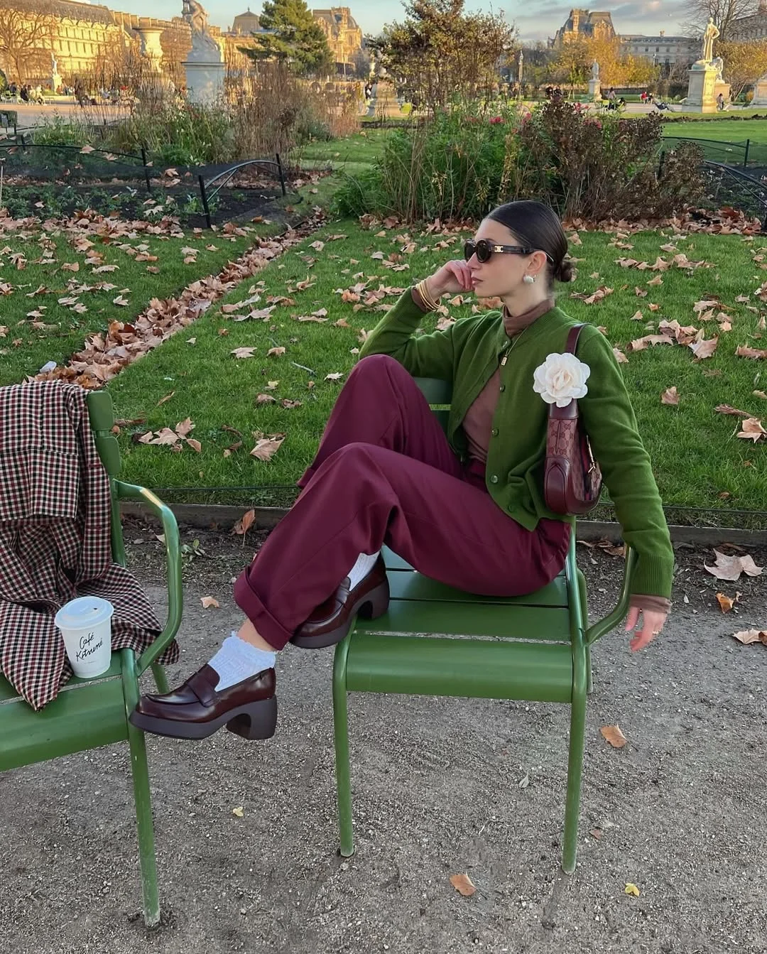 chic fall outfits pants 2026 Paris Garden Colors With A Whimsical Vintage Mood
