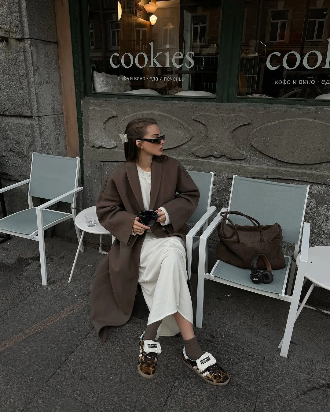 cozy & chic autumn outfits for women 2026 Minimalist Coffee Runs in Rich Chocolate Tones