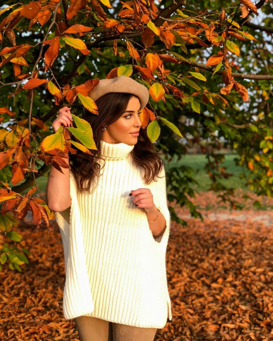 cozy chic fall outfits for 2026 Wrap Yourself in Soft Neutrals for an Effortless Autumn Look