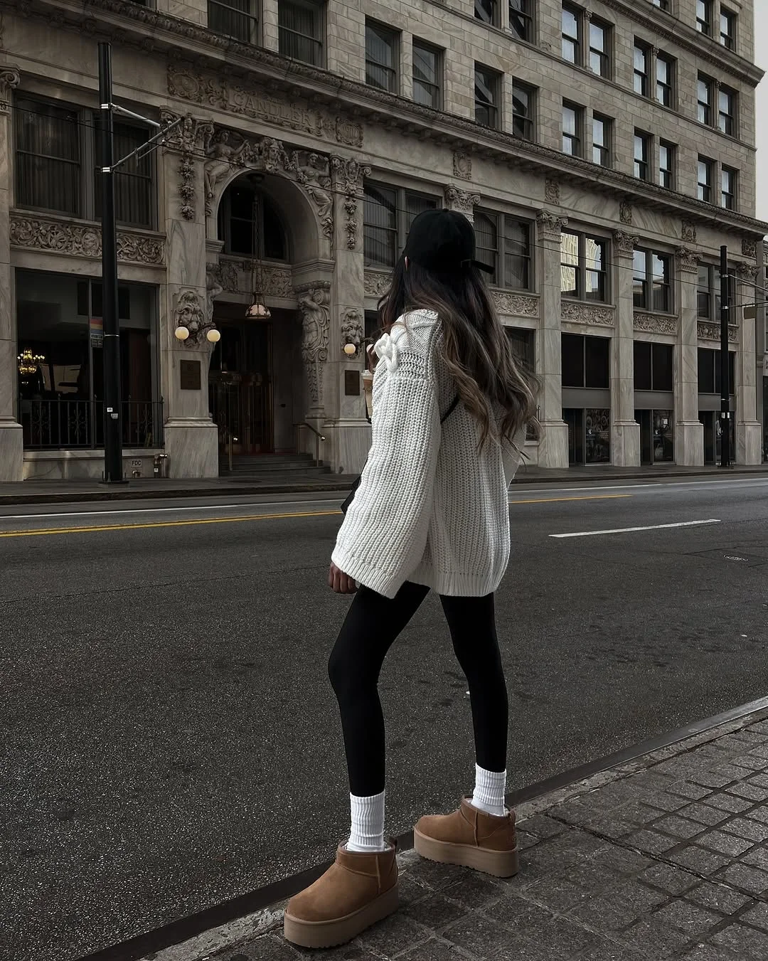cute fall outfits docs 2026 Oversized Knitwear for Cool Downtown Walks