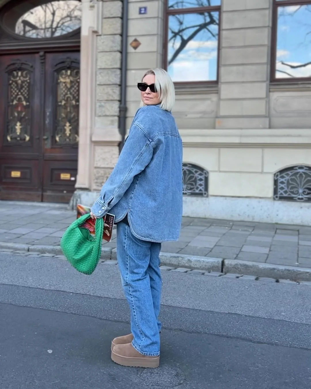 fall all denim outfits for women 2026 Relaxed Light Wash Denim for Effortless Everyday Outfits
