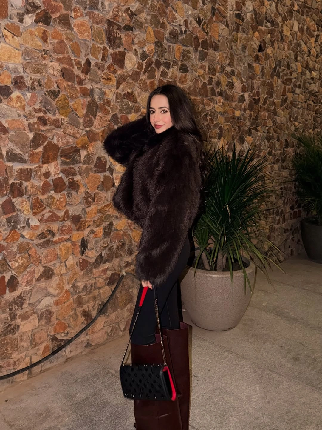 fall date night outfits 2026 Luxurious Faux Fur for a Glamorous Cold-Weather Date