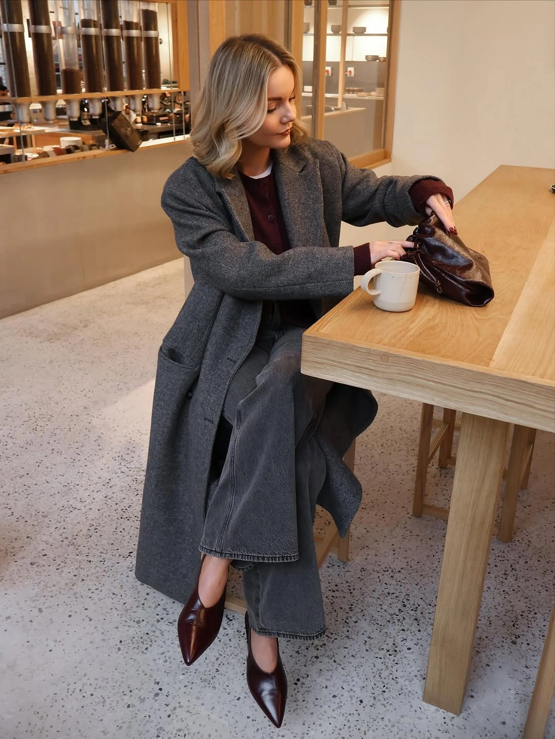 fall date night outfits 2026 Quiet Luxury Layers for a Cozy Coffee Date
