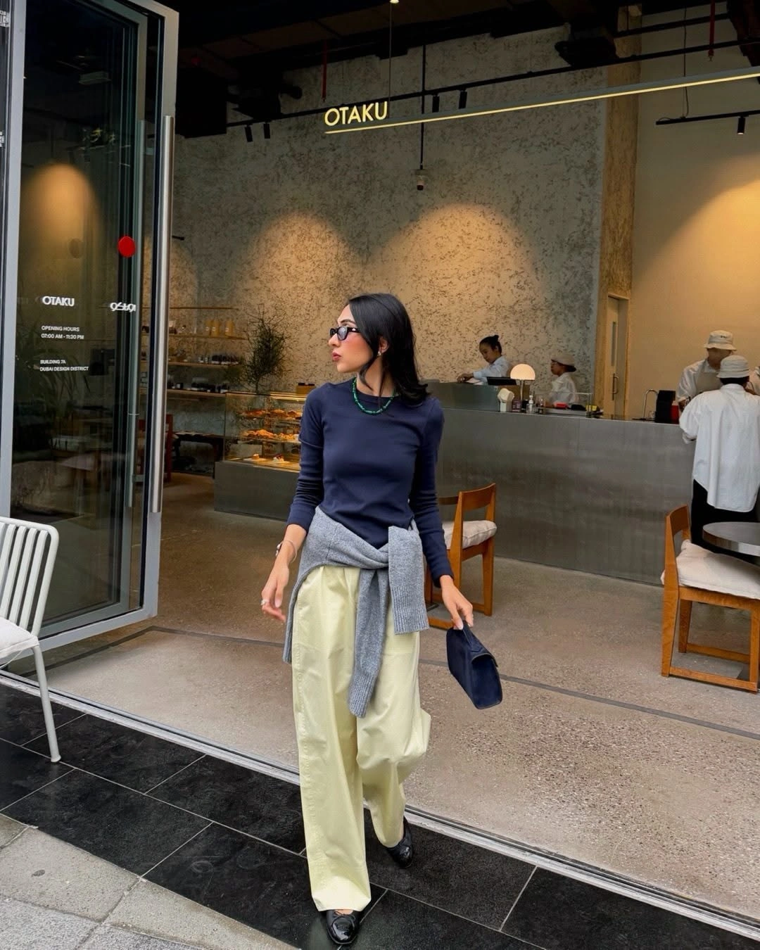 fall date night outfits 2026 Relaxed Wide-Leg Styling for a Creative Coffee Date