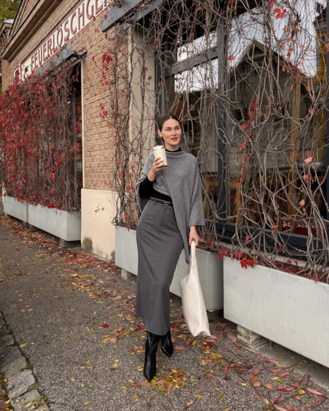 fall fashion for women over 40 Minimalist Gray Layers That Feel Elegant Every Single Day