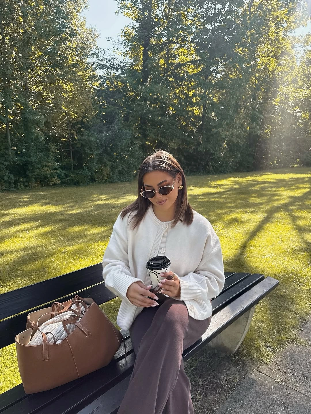 fall going out outfits 2026 Soft Coffee Tones for Cozy Weekend Plans