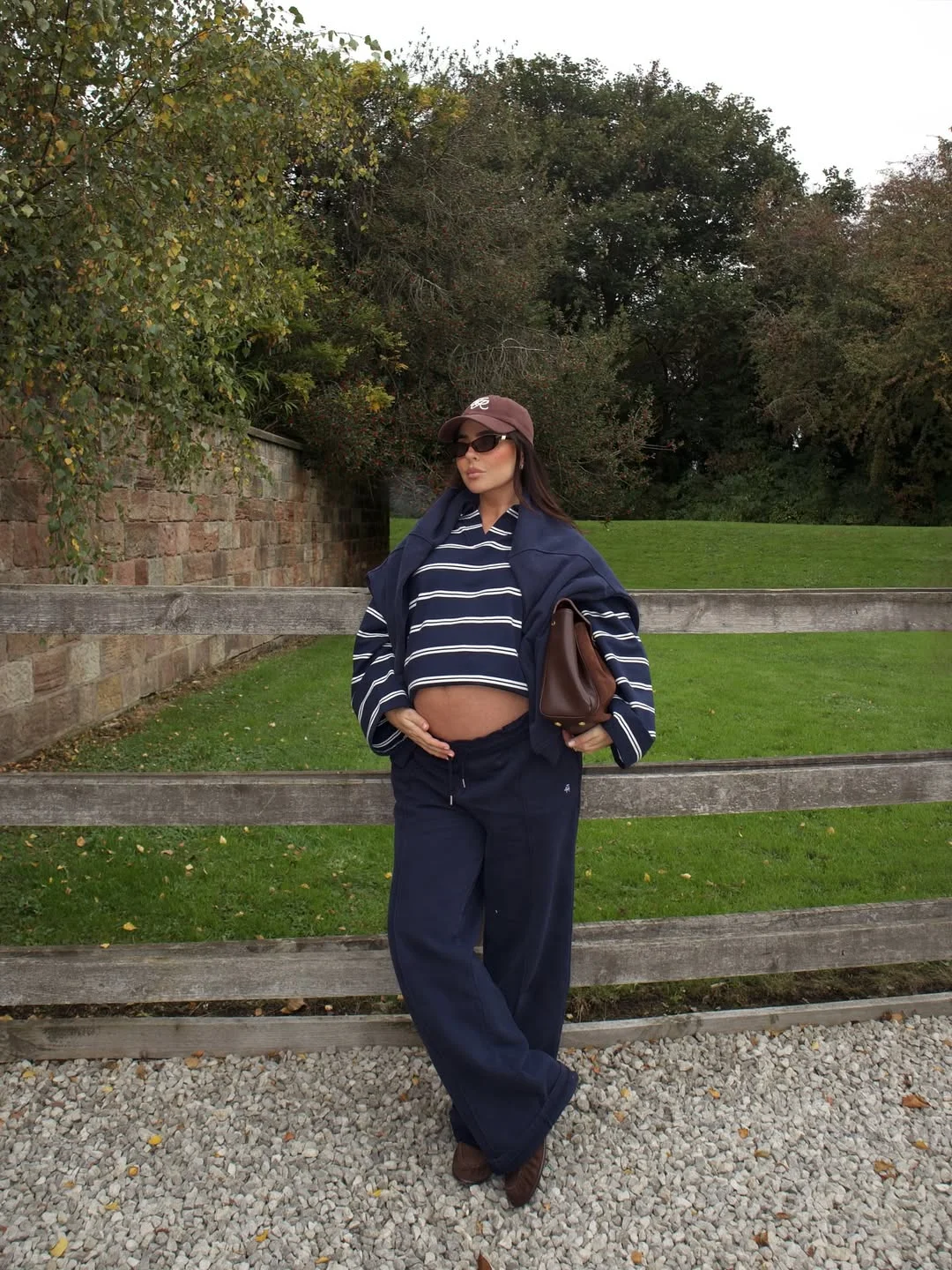 fall outfits for big busted women 2026 Sporty Navy Layers That Make Casual Fall Dressing Feel Fresh