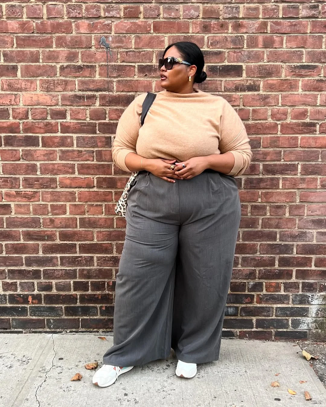 fall outfits for plus size women 2026 Relaxed Wide-Leg Trousers That Redefine Everyday Elegance